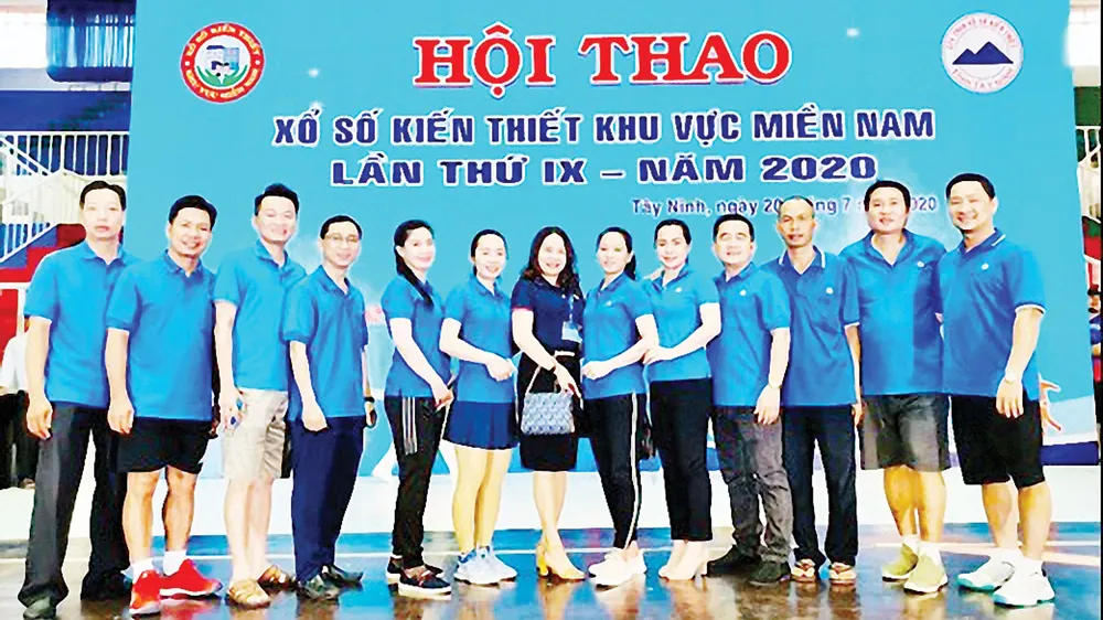 Xổ số kiến thiết Hậu Giang tham dự Hội thao xổ số kiến thiết khu vực miền Nam lần thứ IX - năm 2020 tại tỉnh Tây Ninh ảnh 1