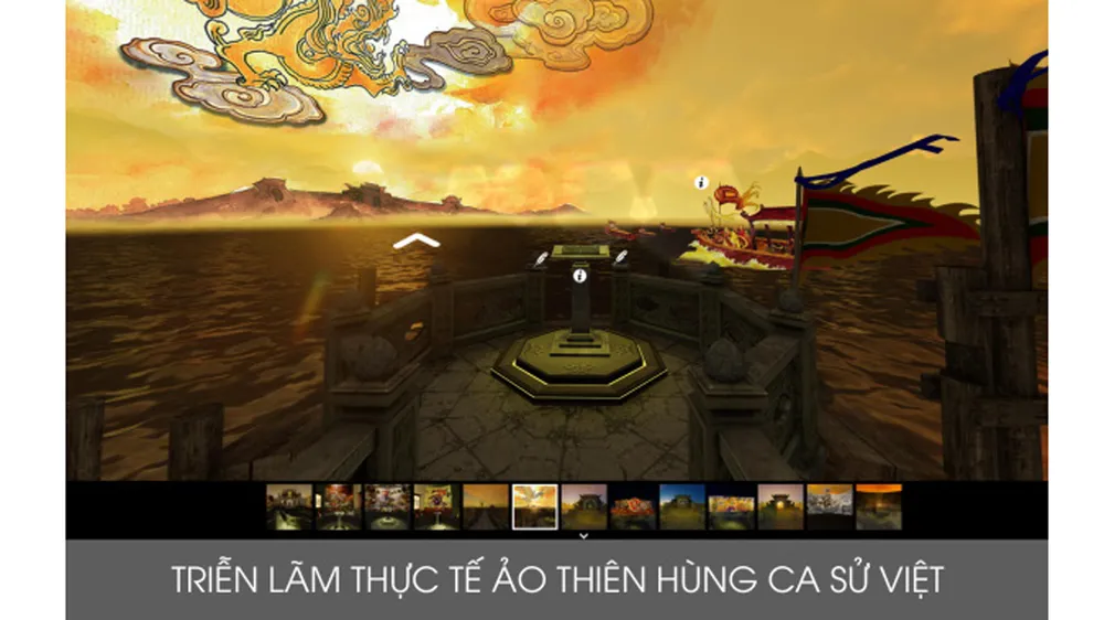 Triển lãm thực tế ảo thiên hùng ca sử Việt
