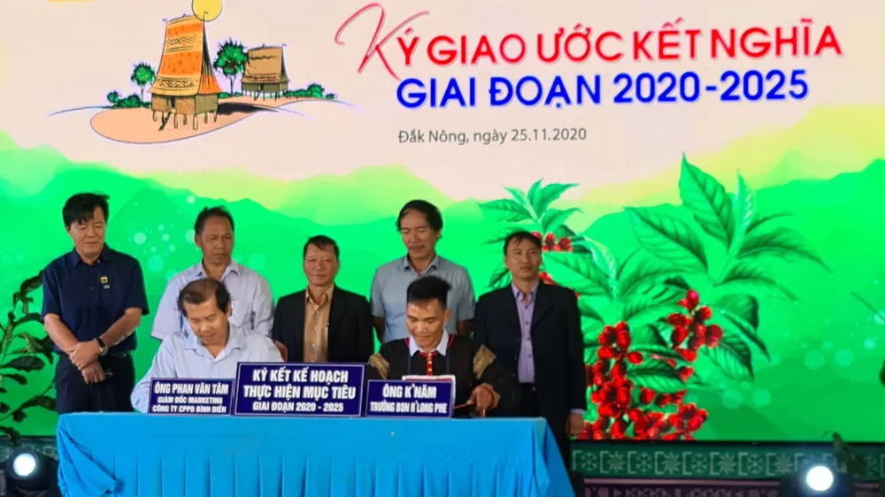 Bình Điền kết nghĩa với bon R’long Phe (Đắk Nông): 5 năm sâu nặng nghĩa tình