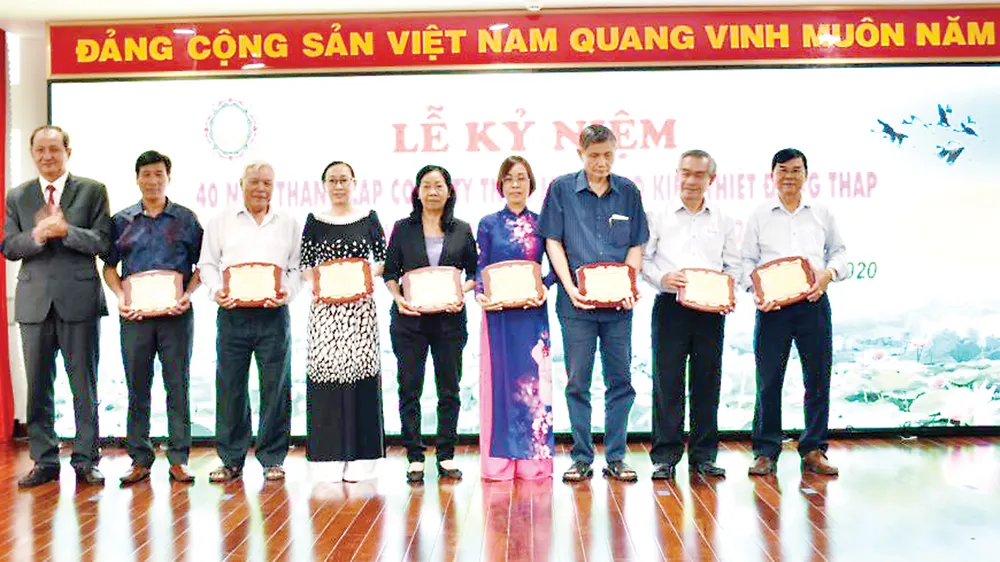 Kỷ niệm 40 năm thành lập Công ty TNHH MTV Xổ số kiến thiết Đồng Tháp ảnh 4