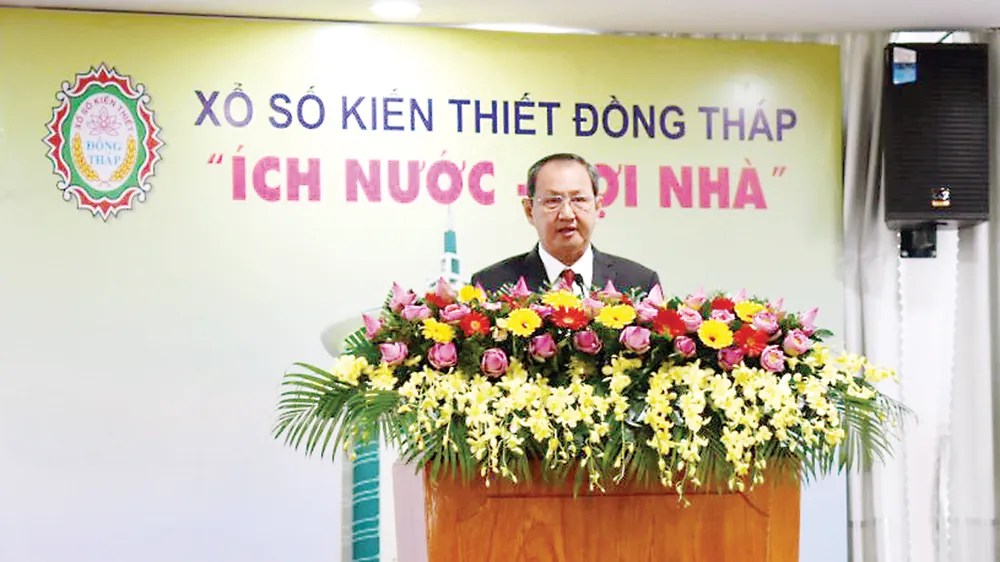 Kỷ niệm 40 năm thành lập Công ty TNHH MTV Xổ số kiến thiết Đồng Tháp ảnh 2