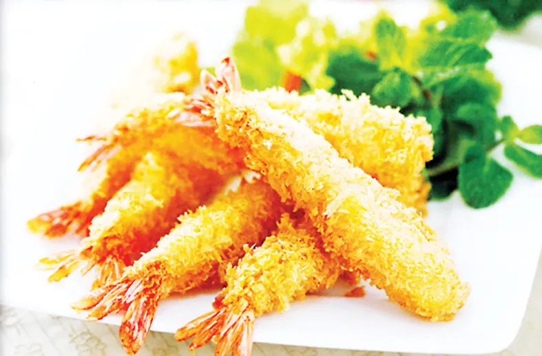 Tôm tẩm bột chiên vừa mềm vừa giòn ảnh 3