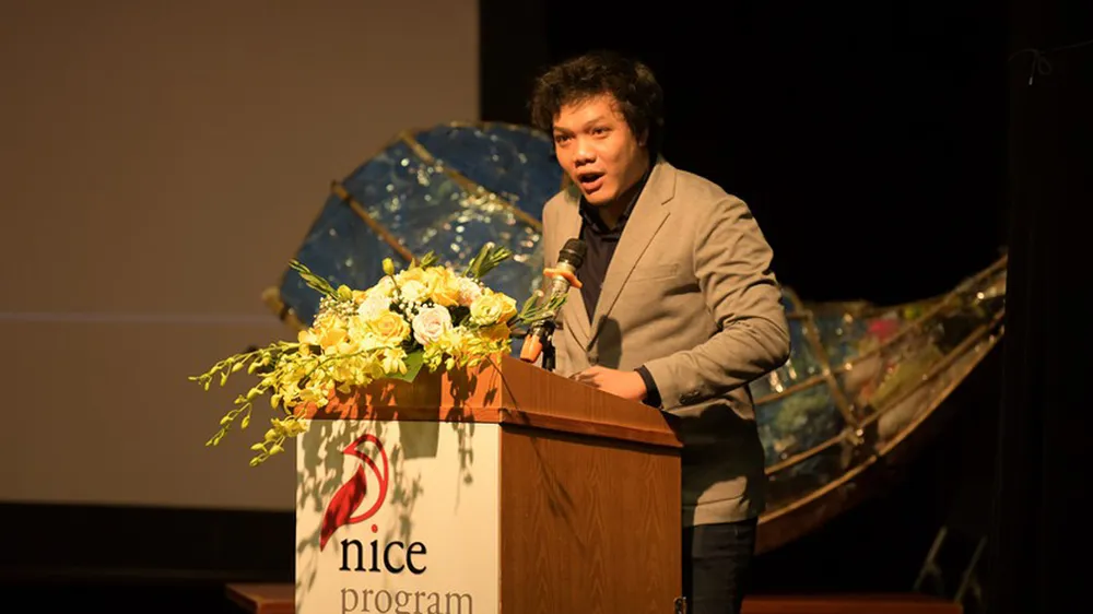 Ông Đinh Đức Hoàng, Phó Giám đốc Trung tâm Thông tin UNESCO