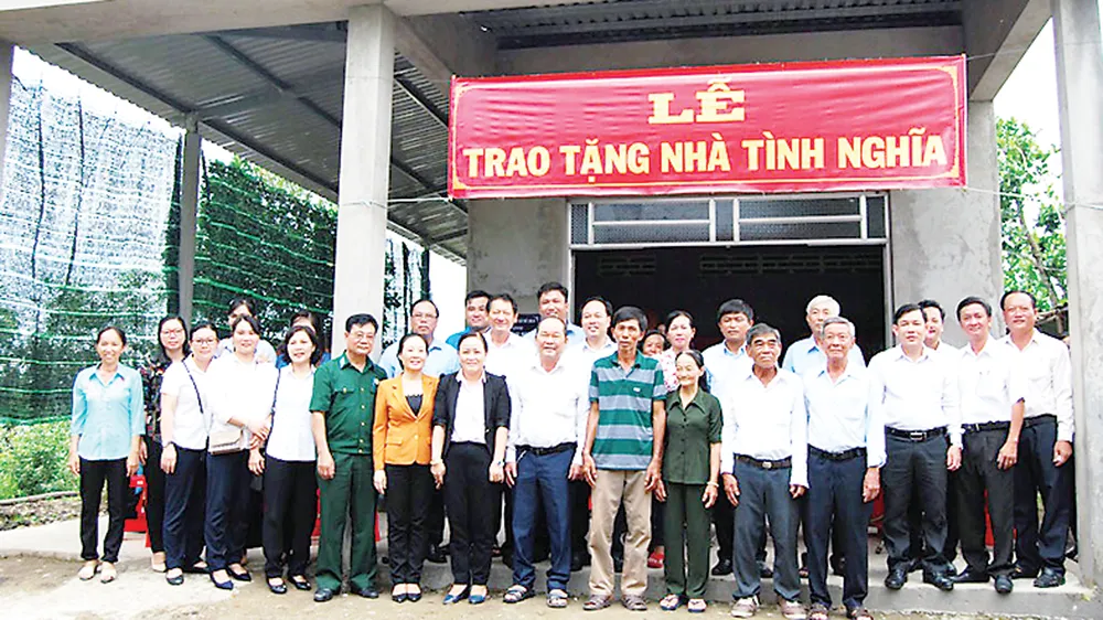 Ngoài hoạt động kinh doanh, Cty Xổ số kiến thiết Long An còn làm tốt công tác an sinh xã hội