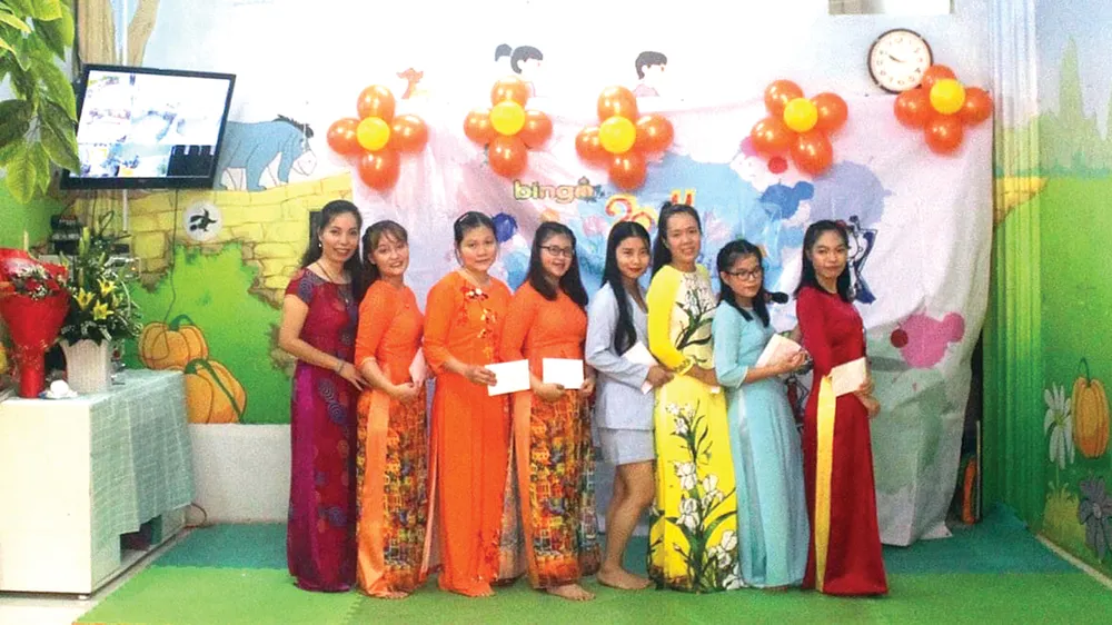 ​Trường Mầm non Bí Ngô tuyển giáo viên 