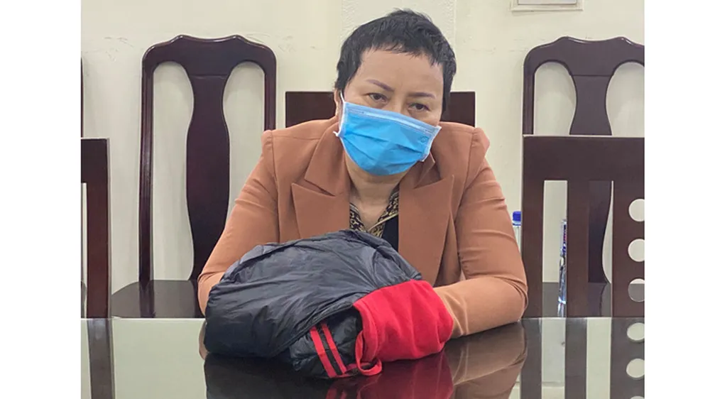 Cựu giám đốc Sở Y tế Sơn La Nguyễn Thị Kim An. Ảnh: Công an cung cấp