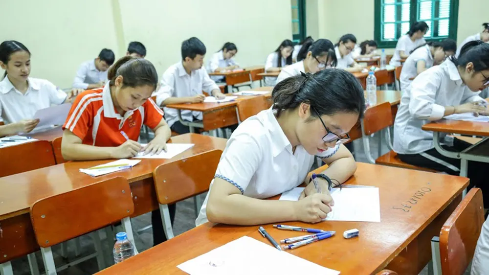 Thí sinh thi tốt nghiệp THPT năm 2020. Ảnh: QUANG PHÚC