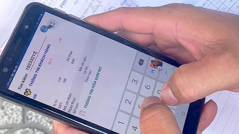 Ứng dụng hỗ trợ quản lý công tác chăm sóc khách hàng  trên thiết bị di động của Công ty Cấp nước Phú Hòa Tân  giúp thực hiện các phần việc nhanh chóng