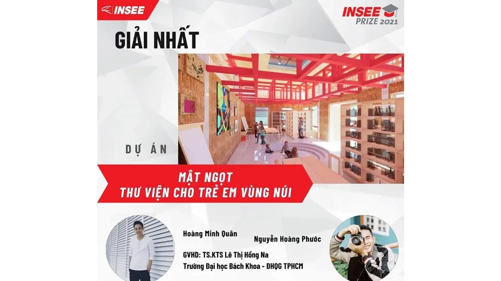 Sinh viên Trường ĐH Bách khoa đoạt 4 giải thưởng INSEE Prize 2021