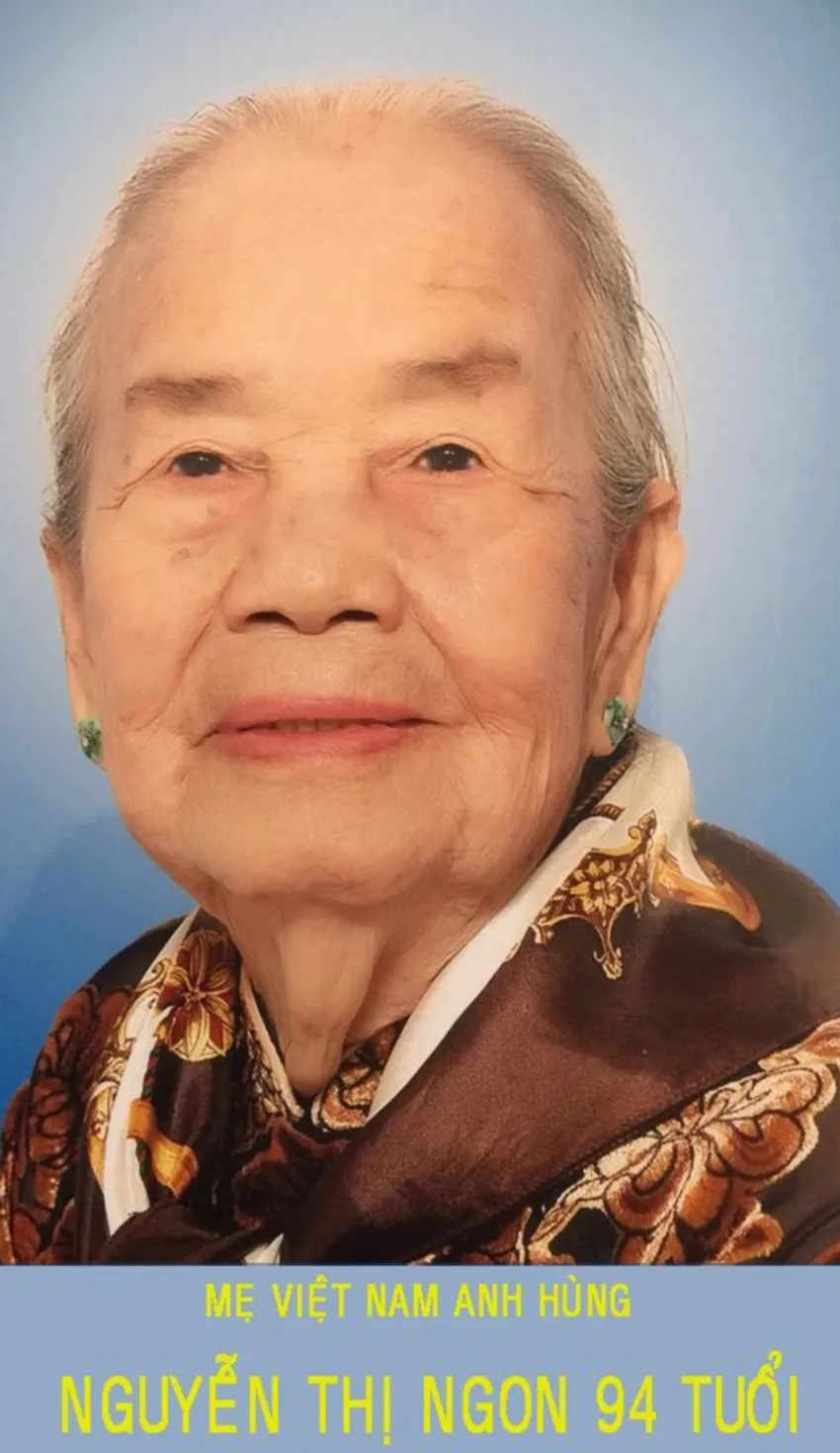 Mẹ Việt Nam anh hùng NGUYỄN THỊ NGON từ trần
