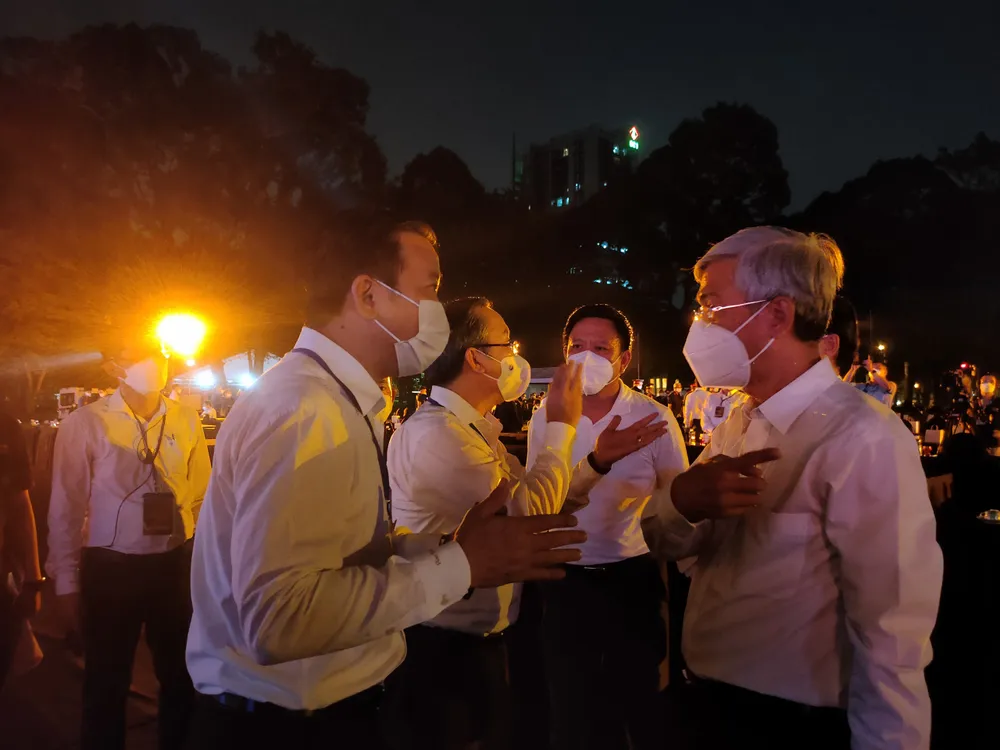 Lễ tưởng niệm đồng bào tử vong và cán bộ, chiến sĩ hy sinh do đại dịch Covid-19 ảnh 62