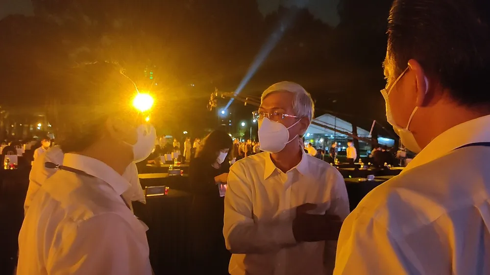 Lễ tưởng niệm đồng bào tử vong và cán bộ, chiến sĩ hy sinh do đại dịch Covid-19 ảnh 63