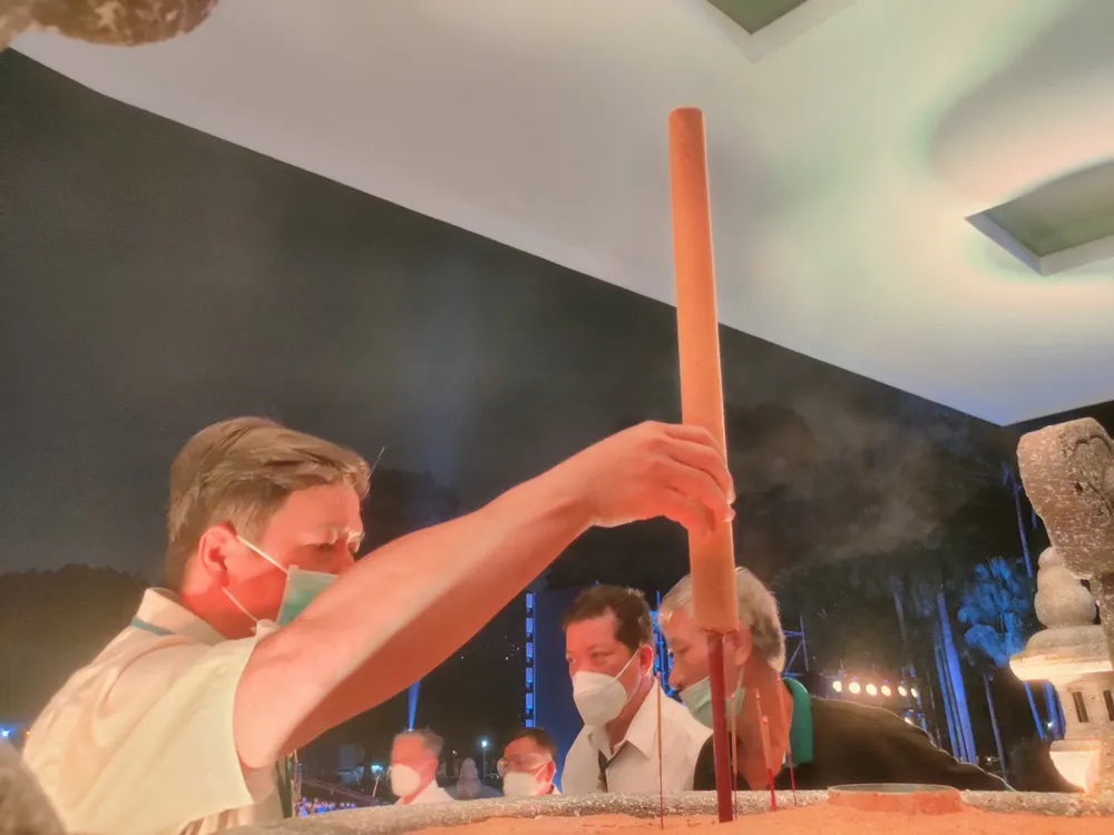 Lễ tưởng niệm đồng bào tử vong và cán bộ, chiến sĩ hy sinh do đại dịch Covid-19 ảnh 58