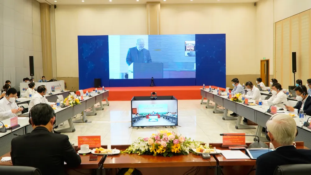 Tỉnh Bình Dương dự hội nghị trực tuyến  thu hút đầu tư từ Hoa Kỳ ngày 2-12-2021