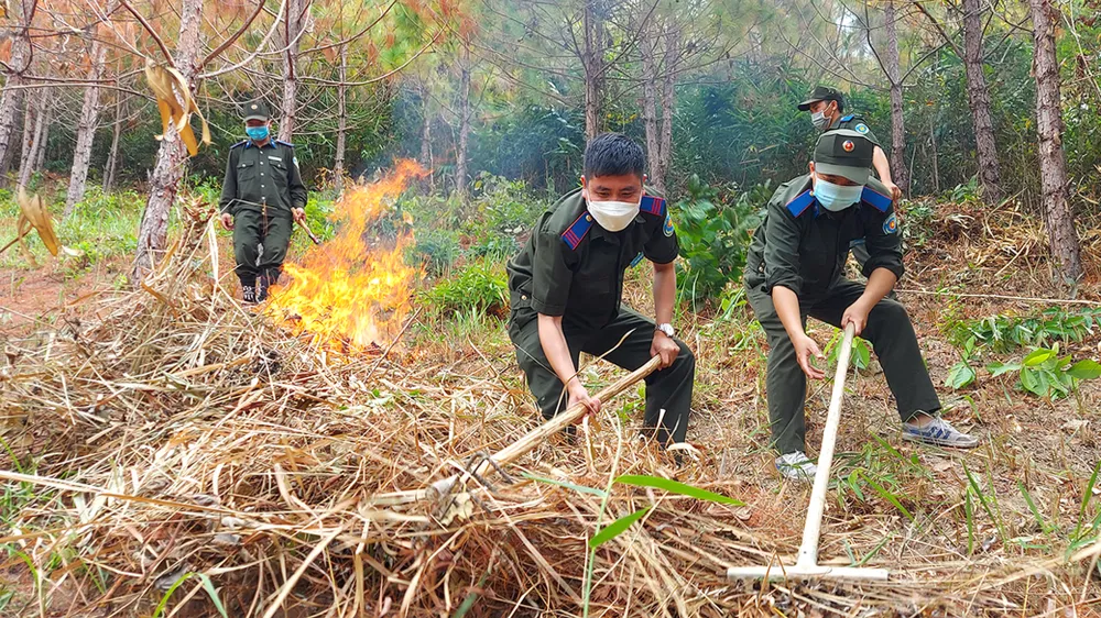 Căng mình canh “giặc lửa” ảnh 1