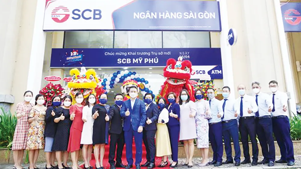 Di dời và khai trương trụ sở mới SCB Mỹ Phú