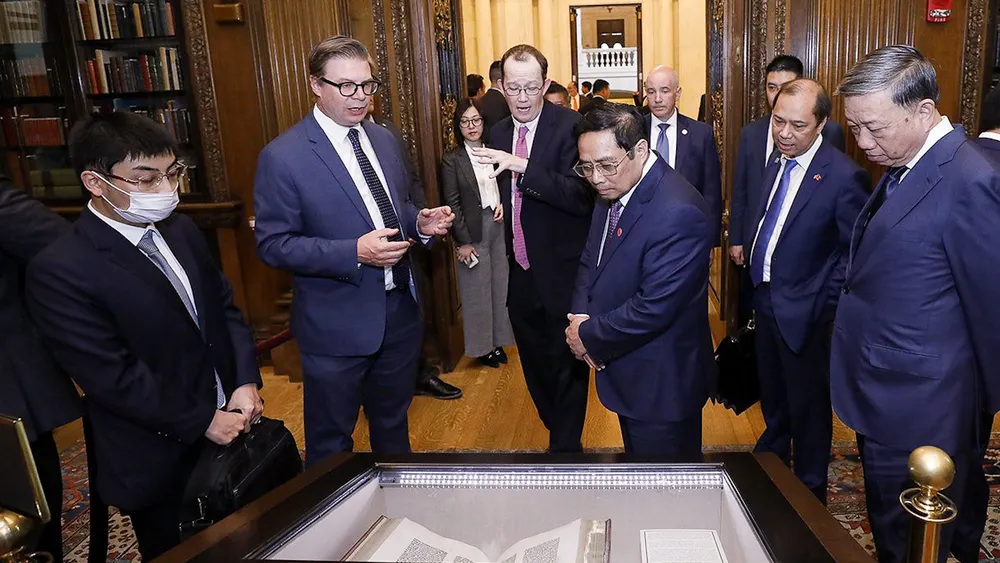 Thủ tướng Phạm Minh Chính phát biểu tại ĐH Harvard (Hoa Kỳ) về xây dựng nền kinh tế độc lập, tự chủ ảnh 6