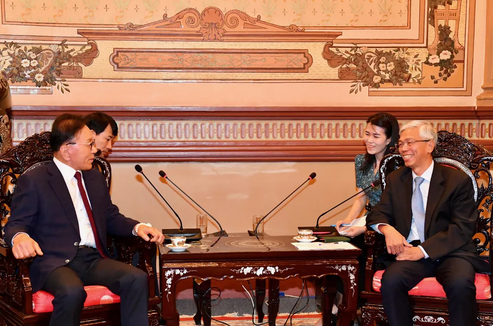 Doanh nghiệp Hàn Quốc là cầu nối quan hệ TPHCM và TP Busan ảnh 1