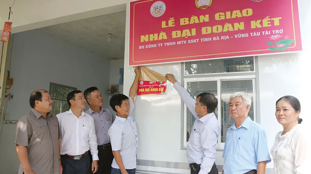 Công ty Xổ số kiến thiết Bà Rịa - Vũng Tàu: Tổ chức nhiều hoạt động cho công tác xã hội - từ thiện ảnh 2