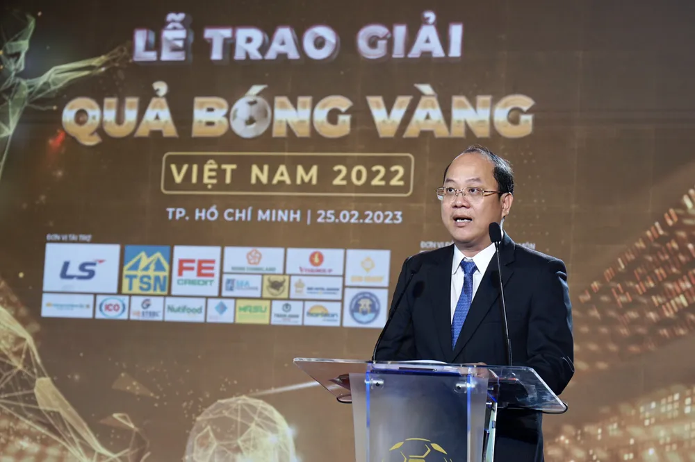 Phó Bí thư Thành ủy TPHCM Nguyễn Hồ Hải phát biểu tại buổi lễ