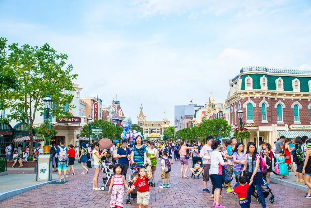Disneyland Hongkong. Ảnh Shutterstock Disneyland Hongkong. Ảnh Shutterstock