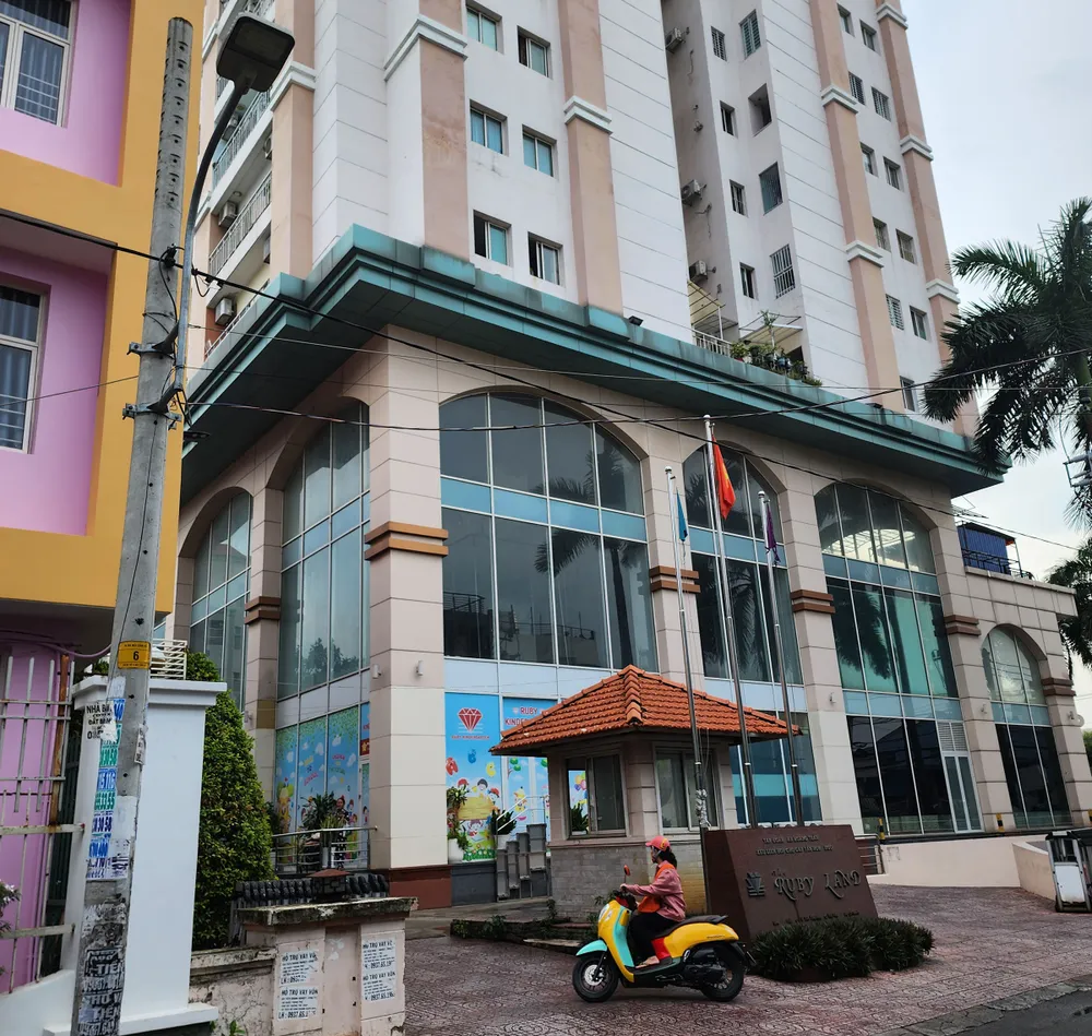 Một góc chung cư Ruby Land, quận Tân Phú, TPHCM