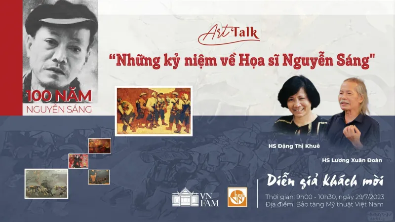 Nhớ về họa sĩ Nguyễn Sáng qua những câu chuyện kể