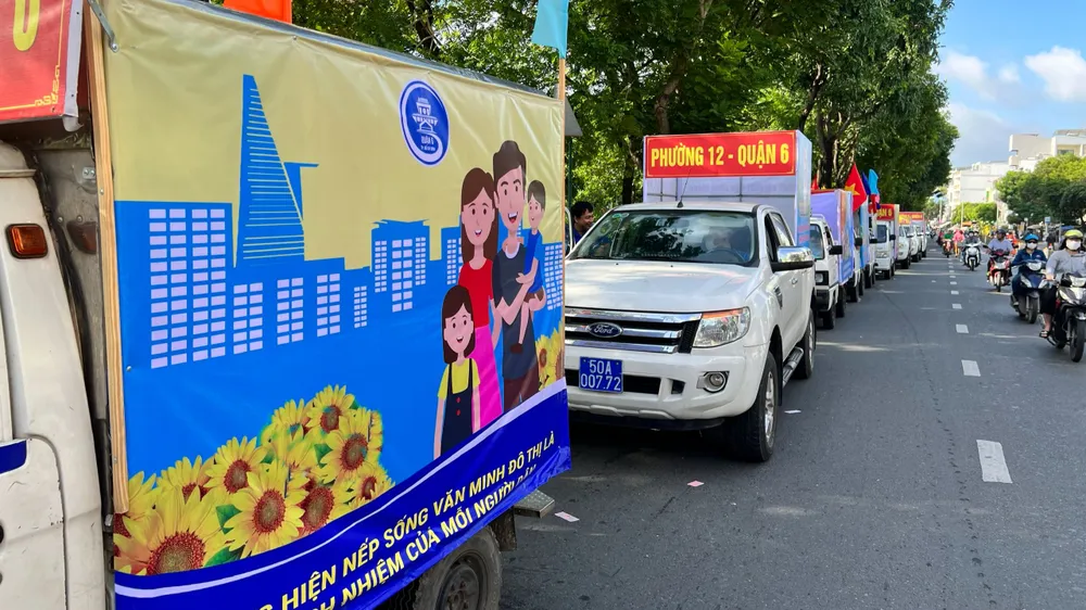 Quận 6 phát động xây dựng đô thị văn minh và hưởng ứng lễ hội sông nước TPHCM Quận 6 phát động xây dựng đô thị văn minh và hưởng ứng lễ hội sông nước TPHCM