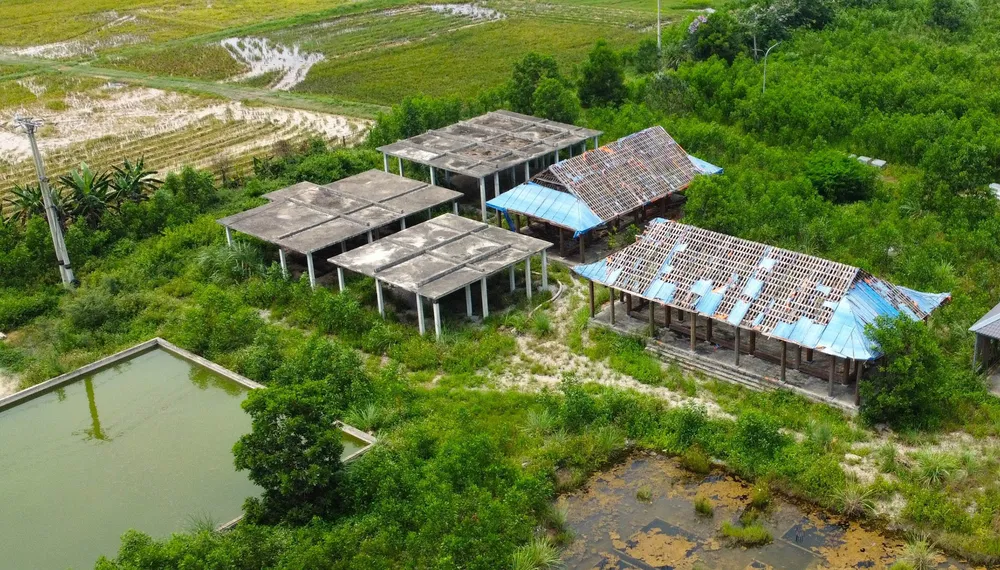 Dự án trung tâm thương mại trăm tỷ bỏ hoang