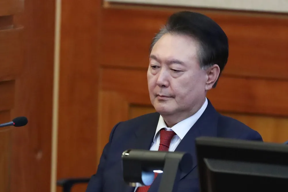 Tổng thống bị phế truất Yoon Suk Yeol. Ảnh tư liệu: THX/TTXVN