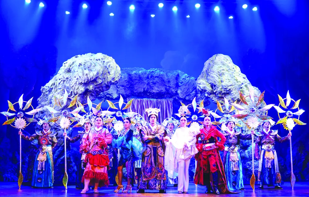 Một cảnh trong chương trình Ngày xửa ngày xưa 36 - Hậu duệ Thần Mặt trời