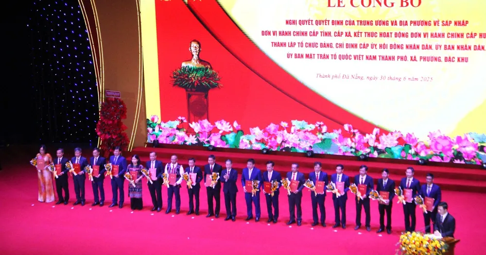 Đà Nẵng công bố danh sách lãnh đạo chủ chốt tại 94 phường, xã, đặc khu