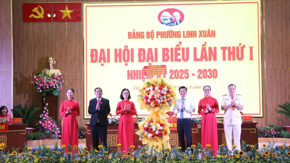 Đại hội Đảng bộ phường Linh Xuân, nhiệm kỳ 2025-2030