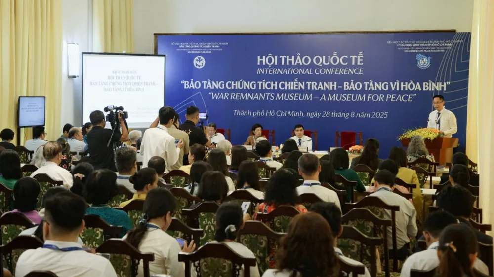 Bảo tàng Chứng tích Chiến tranh phối hợp với Ủy ban Hòa bình TPHCM, tổ chức Hội thảo quốc tế với chủ đề “Bảo tàng Chứng tích Chiến tranh – Bảo tàng vì Hòa bình”