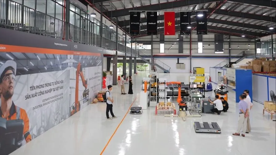 Một góc không gian Trung tâm ACE