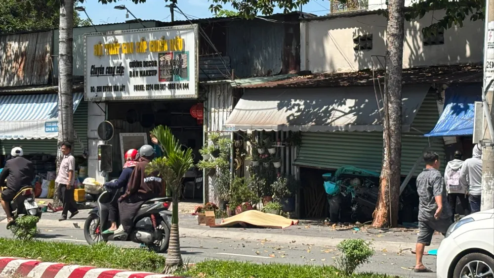 Hiện trường vụ tai nạn