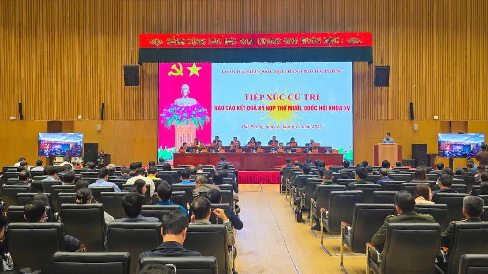 Cử tri Hải Phòng kiến nghị hoàn thiện khung pháp lý về thị trường carbon