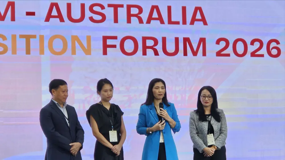 Các doanh nghiệp chia sẻ cơ hội hợp tác và đầu tư song phương Việt Nam - Australia. Ảnh: MINH XUÂN