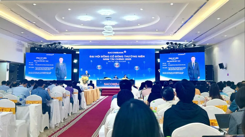 Ông Nguyễn Đức Thụy trúng cử thành viên HĐQT Sacombank