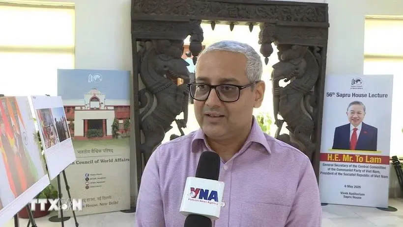 Tiến sĩ Rajiv Ranjan đến từ Đại học Delhi. Ảnh: TTXVN