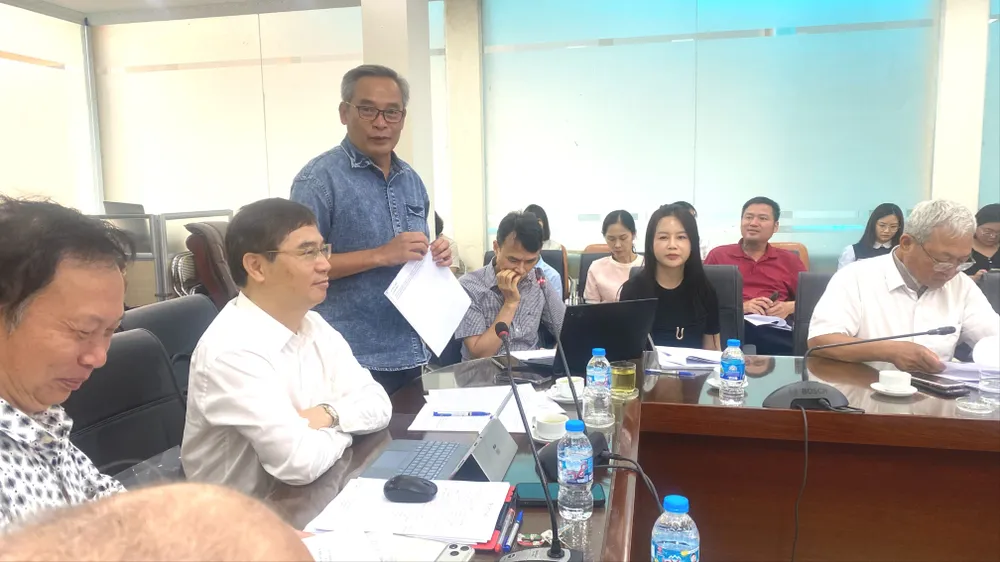 Phó Vụ trưởng Vụ Khoa học - công nghệ và môi trường (Bộ Nông nghiệp và Môi trường) Nguyễn Như Cường phát biểu. Ảnh: PHÚC HẬU