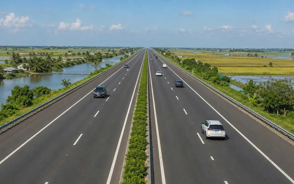 Đầu tư 64km đường cao tốc kết nối Vành đai 4 TPHCM về Đồng Tháp
