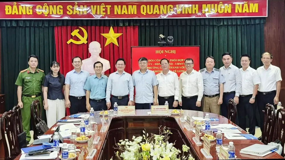 Lãnh đạo Cảng hàng không quốc tế Long Thành cùng các đơn vị thống nhất nội dung phối hợp đưa sân bay vào khai thác