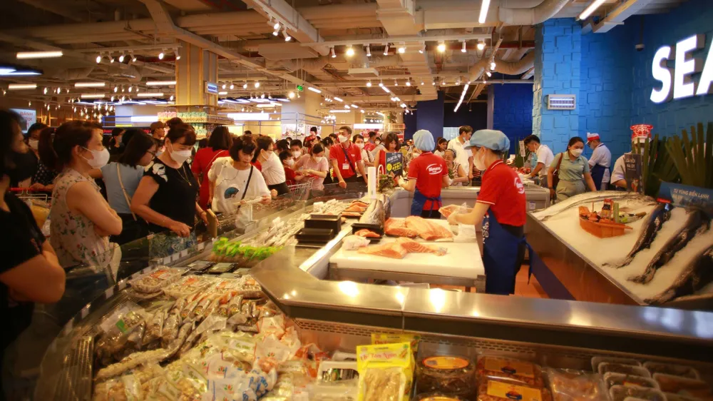 Các mặt hàng thủy hải sản phong phú tại hệ thống siêu thị WinMart.jpg