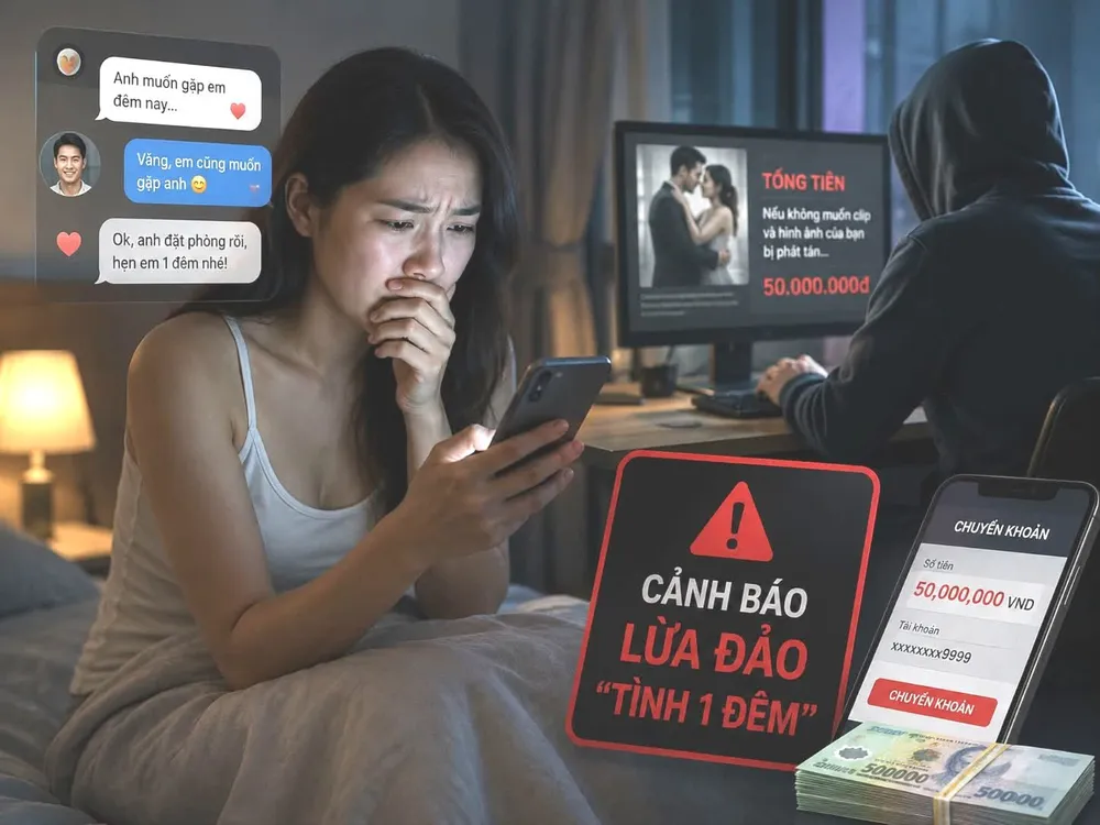 Lừa đảo đội lốt “tình qua đêm”