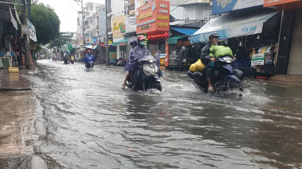 TPHCM: Dự báo còn 5 đợt triều cường cao trong 3 tháng cuối năm