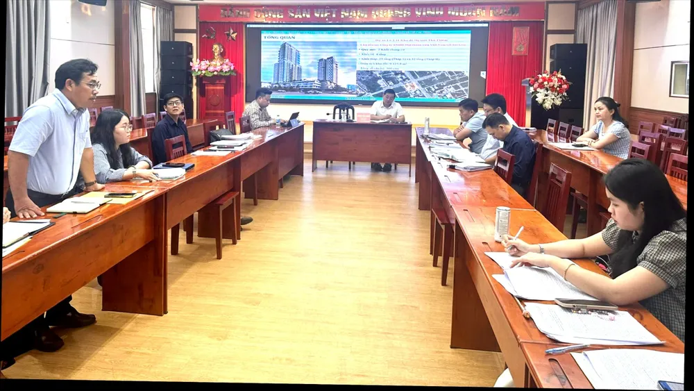Buổi làm việc của Tổ công tác 1645 ngày 16-10. Ảnh: THANH HIỀN