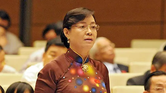 Chủ tịch HĐND TPHCM Nguyễn Thị Quyết Tâm