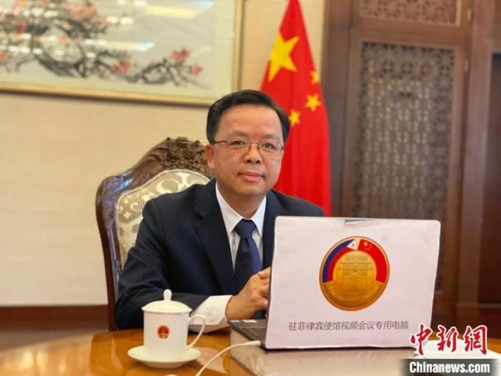 Đại sứ Trung Quốc tại Philippines Hoàng Khê Liên. Ảnh: Chinanews