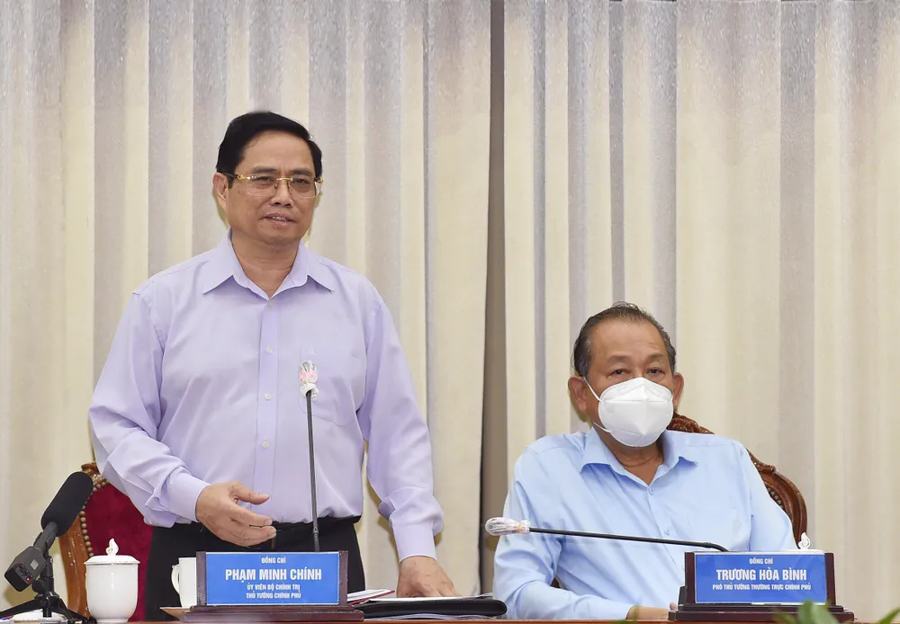 Chúng ta đang đi đúng hướng, cần tiếp tục phấn đấu, nỗ lực thực hiện cho được mục tiêu kép ảnh 1